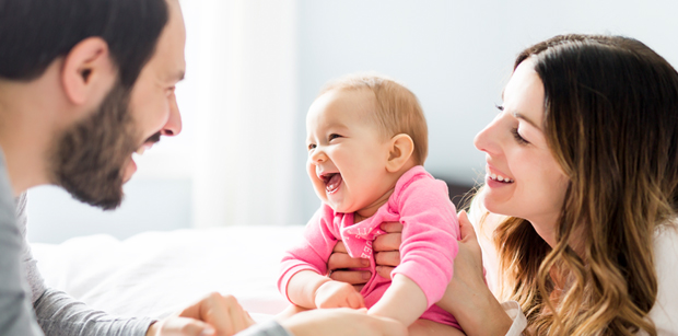 Parents with newborn