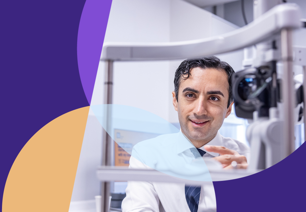 Ophthalmologist Mr Nizar Din