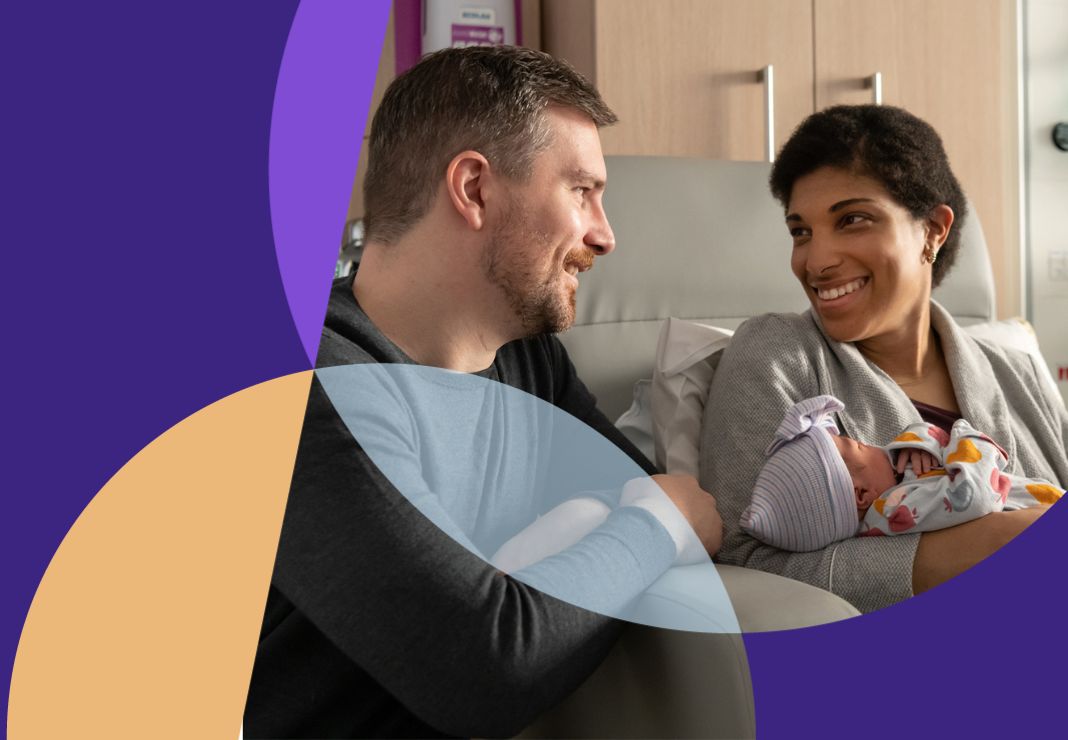 Parents with baby 
