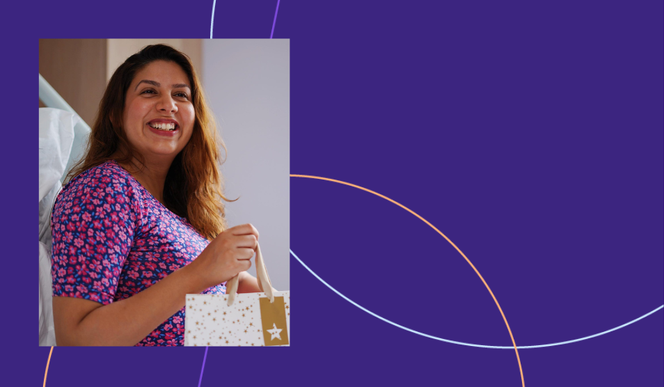 Trivali smiling into the camera