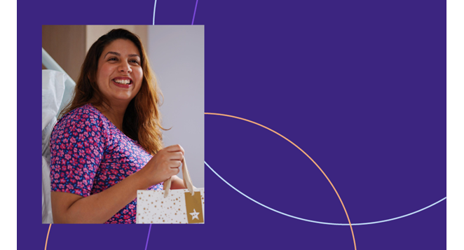 Trivali smiling into the camera